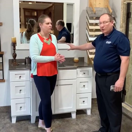 Bathroom Vanity Styles Available with Re-Bath Omaha Custom Remodels