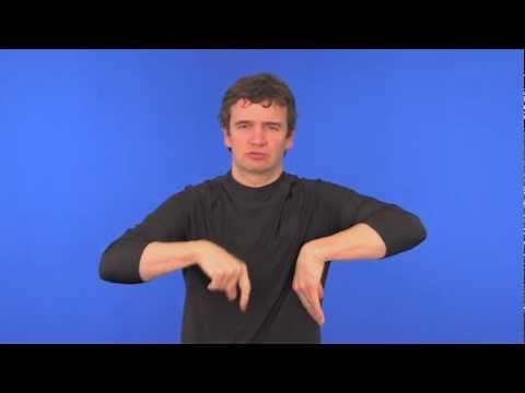 ASL Word of LAY (context A)