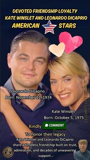 Kate Winslet and Leonardo DiCaprio: A Timeless Friendship in Hollywood and American Cinema