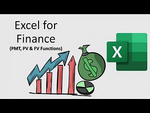 Present Value (PV), Future Value (FV), and Payment Function (PMT) in Microsoft Excel