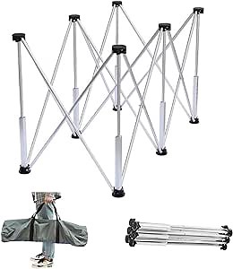 Folding Centipede Workbench Portable Work Table and Folding Sawhorse Support - Ultra Heavy Duty Stand and Collapsible Bench - Mobile Workbench for Garage, Construction, Workshop, Welding and More