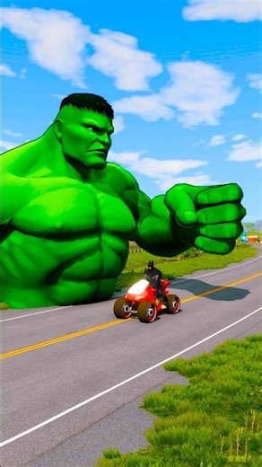 FUNNY AND CRAZY CARS VS HULK #shorts | Drive Range