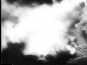 Gun Camera Video of V-1 Buzz Bombs Shot Down in Mid-Air