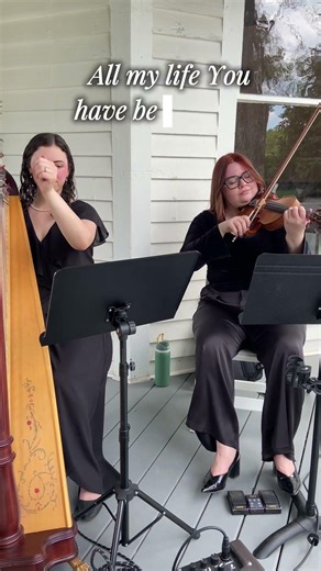 Canon in D +Goodness of God | Harp and Violin Duet