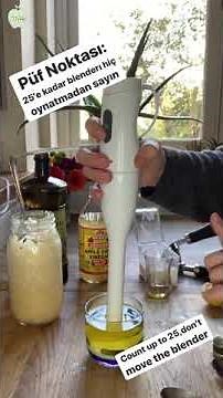 20 saniyede Ev Yapımı Mayonez ile Coleslow Salatası/Home-made Mayonnaise in20 seconds-ColeslawSalad