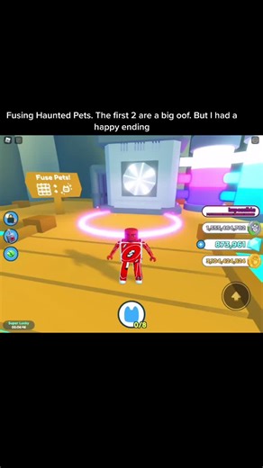 Fusing Haunted Pets #roblox #petsimulatorx #petsimulator #fypシ #update #fusioninfluencers