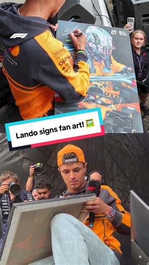 @Lando Norris likes it, picasso 😍 #f1 #f1drivers #hungariangp #fanart #fanstage