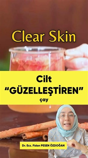 Skin Beautifying Tea Recipe #fidanpesen #antiaging #skin firming