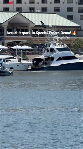 Special Operations Jetpack Over Water #MilitaryJetpack #SpecialOperations