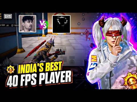 Dynamo vs Me [Fastest 40 Fps Bgmi Player]🔥Intense 1v4 Clutches in 40 Fps |BGMI