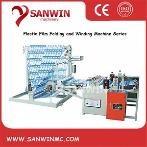 [Hot Item] Automatic Plastic Film Sealing Bag Ultrasonic Folding Machine with Gluing