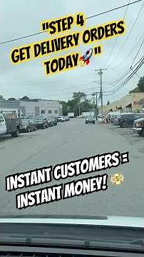 “How to Get Instant Delivery Orders Without a Cargo Van!”