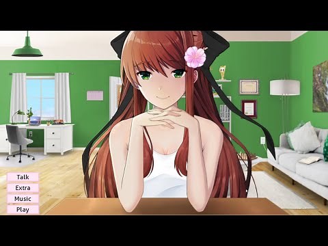 How to Change the room and Get Decorations in Monika After Story DDLC | MAS Room Selector Submod