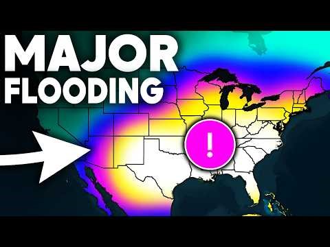 Models Show MAJOR Surge Of Storms... FEET Of Rainfall & Major Floods Possible