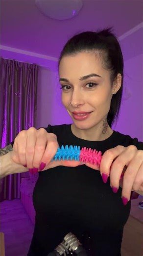 ASMR Crunchy Silicone Toy Sounds 🎧🫠 #asmr #relax #triggersforsleep #asmrforsleep