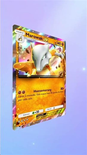 Abrí 2 sobres… ¡Marowak ex!