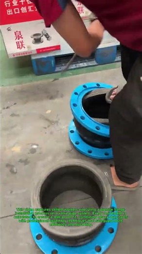 Flange Installation Process Valve Pipe:Leak-Proof Pipe Setup, Professional Flange Assembly Technique