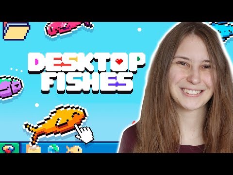 I Turned My Desktop Into a Fish Tank! - Desktop Fishes Gameplay