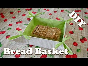 DIY How to Make a Quilted Fabric Bread Basket | Coudre un Panier à Pain | Bravo Dada