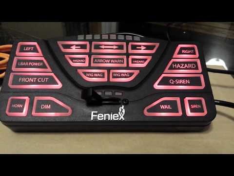 Feniex 4200 programming start up