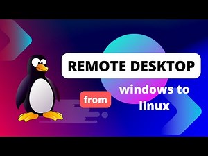 How to Remote Desktop from Windows to Linux Ubuntu