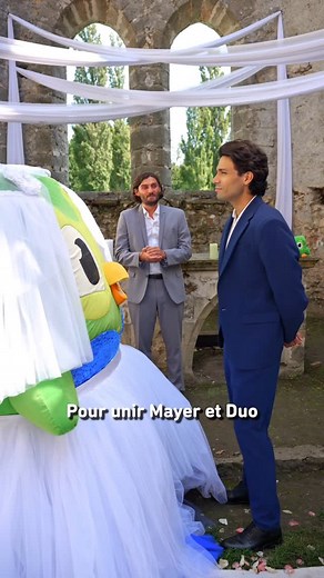 Duolingo France 🇫🇷 | marié à mon Jimmy Neutron 💚 #duolingo #mariage #wedding #mayer #duomayer #romayer | Instagram