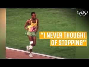 The ultimate display of determination! Ft. John Akhwari