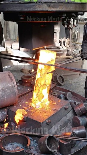 Open-Die FORGING Hydraulic Press Billet ⚙️