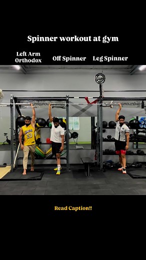 220K views · 1.3K reactions | Video on demand for Spinner’s Workout At gym.When you can’t decide between gym day or net practice… so you do both at once .Disclaimer: This is just for fun — not a real cricket drill ....#Green #Instagram #ConnectWithCommunity #InteractiveContent #Workout #Gym #Cricketer #CricketerWorkout #Funny #Follow #CricketerWorkout #Athlete #Reels #ReelsInstagram #Instagram #InstaFit #Fitness #FitnessMotivation #FitMonk# | Chirag Saini | Facebook