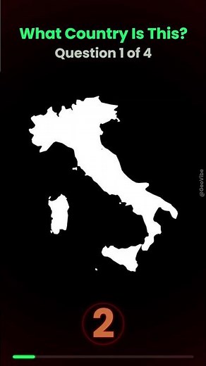 Can You Name These Countries by Their Shape #quiz #geography