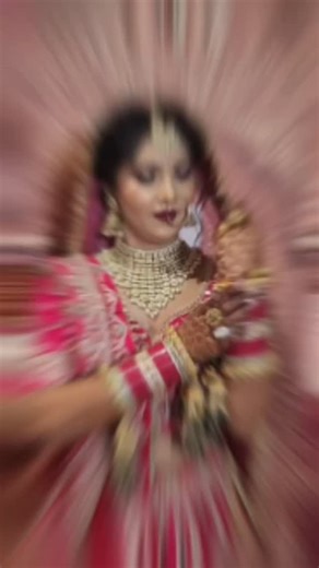 Khushi Sakarwal on Instagram: "Beautiful bride ✨🥀 . . . . . . . . . . #khushi #makeuplover #instagood"