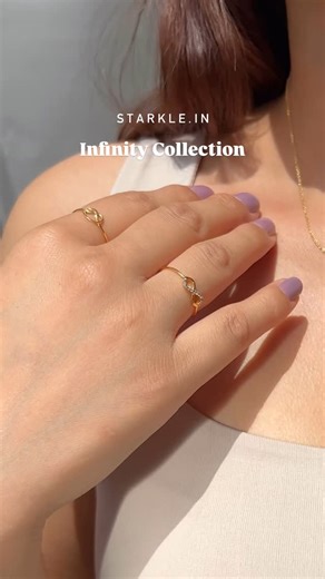 Starkle Jewellery | Endless elegance, infinite sparkle ✨ Introducing our Infinity Collection — where every necklace, bracelet, and ring is a timeless symbol of... | Instagram