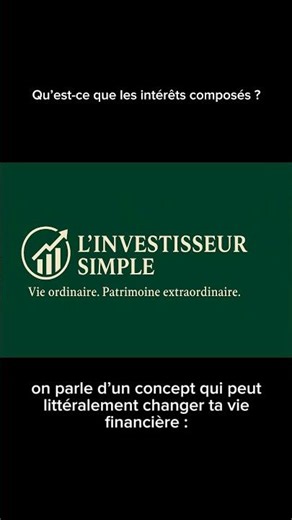 Les intérêts composés