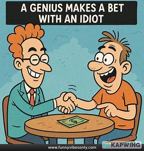 24K views · 61 reactions | A proud and confident genius makes a bet...