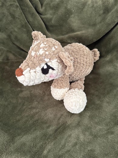 Handmade Crochet Fawn Plush - Etsy