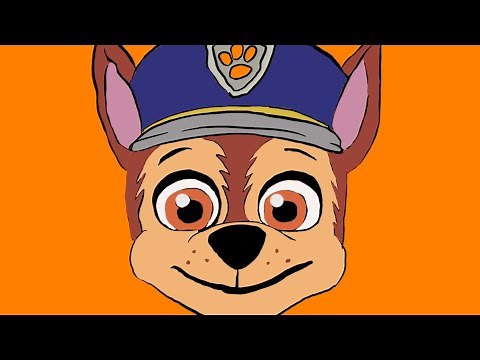 Pow Patrol Chase [Drawing] Illustration Liberal arts