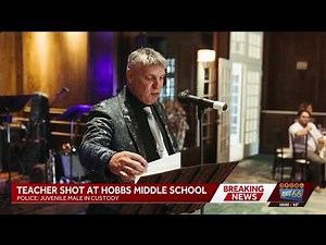 Teacher shot at Hobbs Highland middle school identified