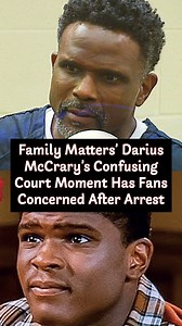 After his recent arrest, #FamilyMatters star, #DariusMcCrary’s, courtroom video — where he represented himself on October 15, 2025 — has many talking. What unfolded next caught fans off guard.💔 ✨ Brought to you by GrittySoul👉🏾 https://www.grittysoul.com/s/shop — where old-school vibes meet grown-folk drip. | I Love Old School Music
