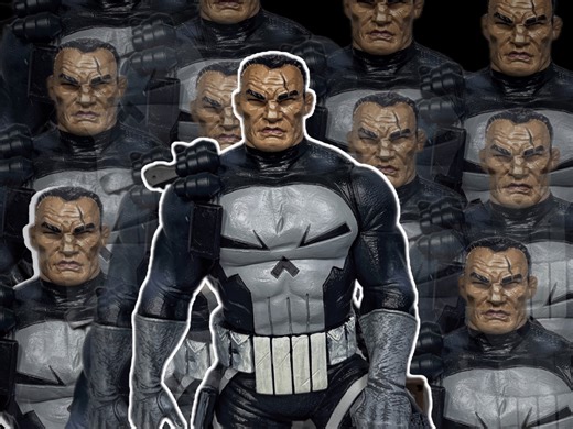 【模玩分享】DST 漫威美术馆系列 惩罚者 硬！