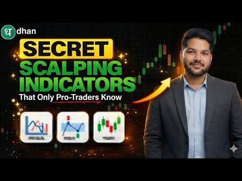 Secret Scalping Indicator That Only Pro Traders Know 🤫| dhan app