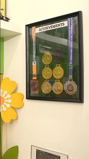 Easy DIY Medal Display Board 🥇 | Showcase Your Child's Achievements 😊