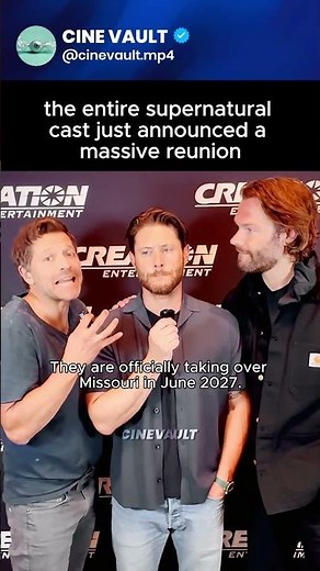 The Supernatural cast just announced a massive 2027 reunion! 📉😱 | #Supernatural