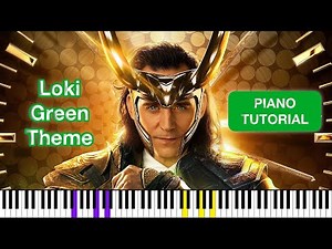 Loki Green Theme — Loki OST | Piano Tutorial