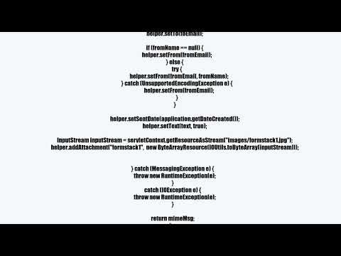 How to send email with attachments