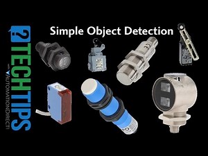 Simple Object Detection and Sensing from AutomationDirect
