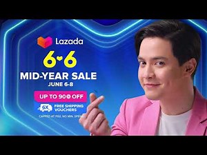LAZADA 6.6 MID-YEAR SALE on JUNE 6-8! 🎉