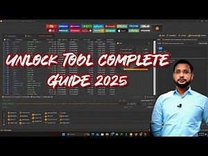 Unlock Tool Complete Guide 2025 | Flash Passwords & FRP Bypass Software Course Full Video