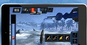 Download & Play Ice fishing game. Catch bass. on PC & Mac (Emulator)