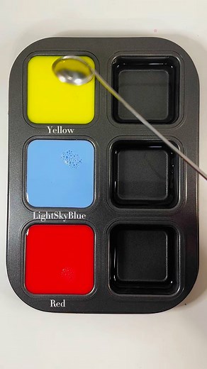 Guess the mixed colors (easy to hard)#colormixing #paintmixing #guessthecolor#satisfyingvideo #coloring #art #colour #satisfyingcoloring #asmr #asmrsounds #foryou #fypシ | Color Mix