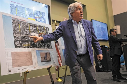 ‘They’ll send in robots’: Project will move homeless population from Las Vegas wash